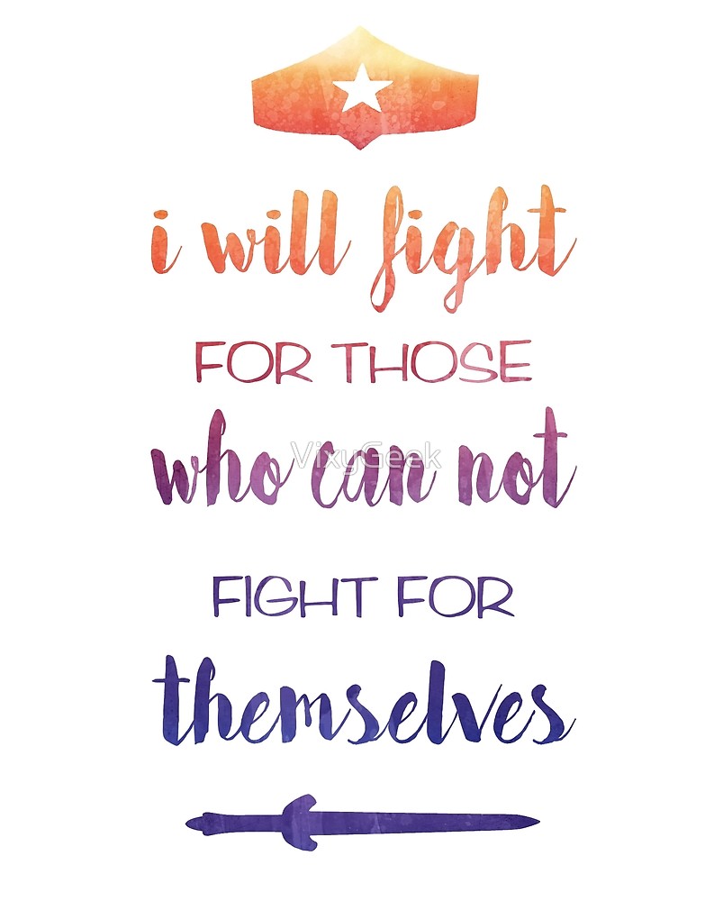 fight for others